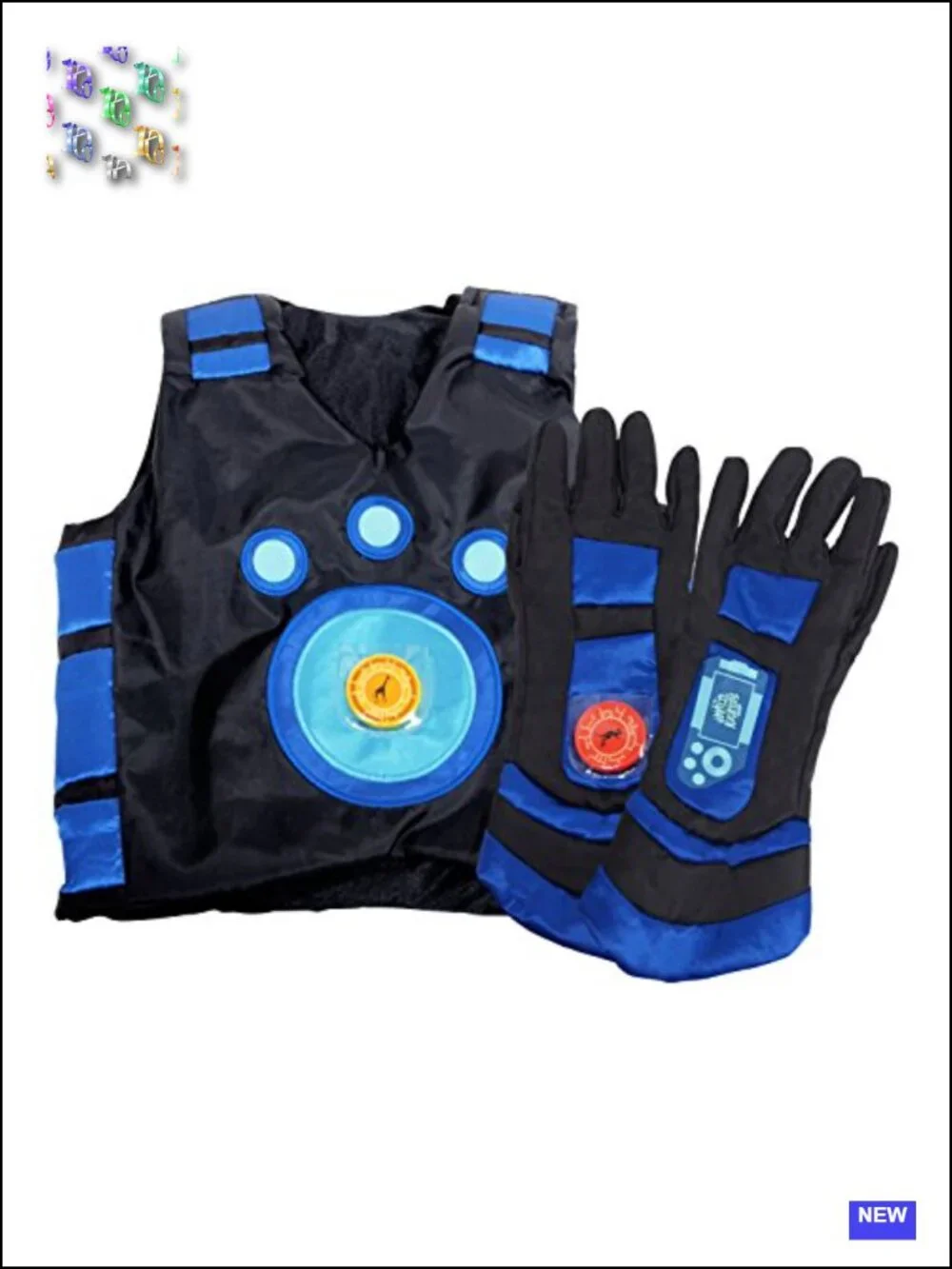 Wild Kratts Martin Creature Power Suit Costume with Vest, Gloves & 2 Discs